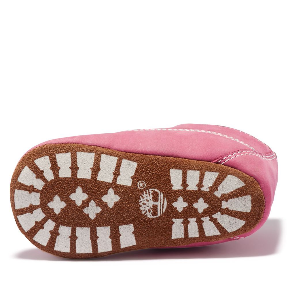 Tênis Crianças - Timberland Infant Crib Booties/Cap Set - DJWHP8754 - Rosa